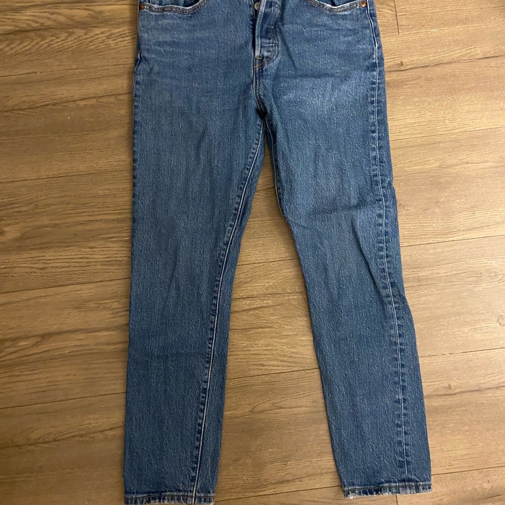 Levi's 501s Skinny Jeans Classic Denim